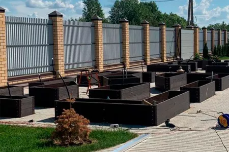 Доска грядочная NauticPrime 450*35*2950мм, венге