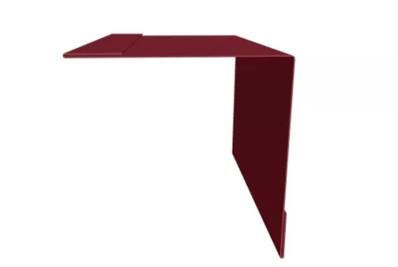 Угол внешний 30х30 0,5 Atlas с пленкой RAL 3005 красное вино