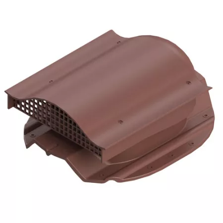 Аэратор кровельный TP-88/N | Кровельный вентиль для кровли из профнастила НС-35 Коричневый
