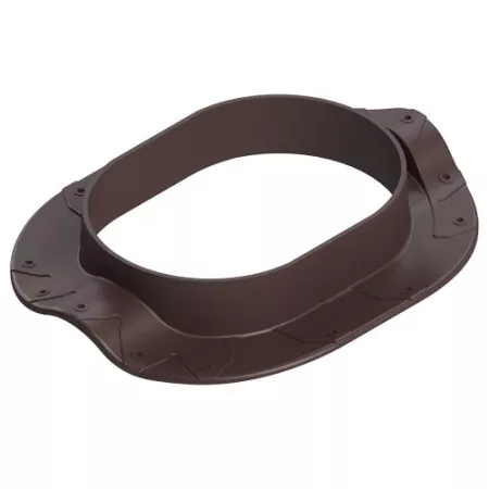 Аэратор кровельный TP-88/S | Кровельный вентиль для кровли из металлочерепицы «Монтеррей» коричневый