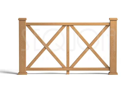 Комплект ограждения SEQUOIA «Эдинбург»,black