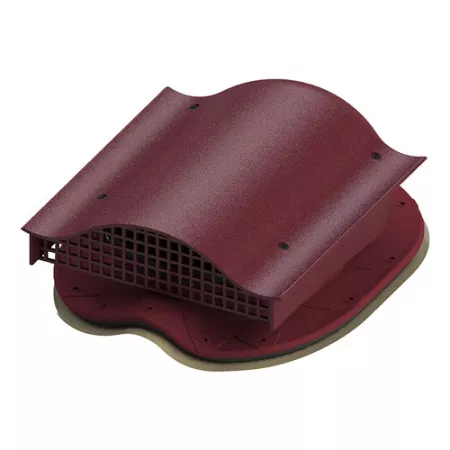 Аэратор кровельный TP-88/S | Кровельный вентиль для кровли из металлочерепицы «Монтеррей» коричневый