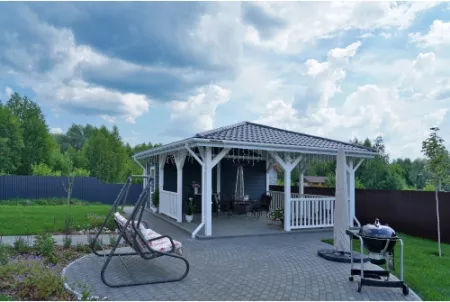 ЭкоБрус 0,345 0,4 PE RAL 7016 антрацитово-серый