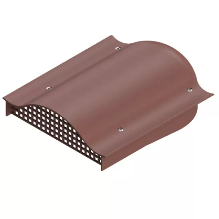 Аэратор кровельный TP-88/N | Кровельный вентиль для кровли из профнастила НС-35 красный