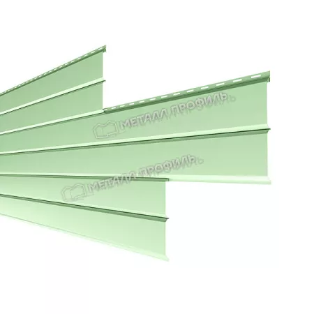 Сайдинг МЕТАЛЛ ПРОФИЛЬ Lбрус-XL-В-14х335 (ПЭ-01-6019-0.45)
