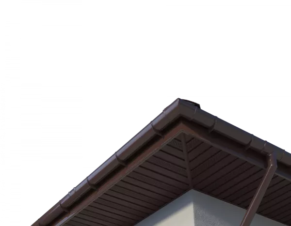 ТН, Софит, полностью перфорированный, 3м, каштан