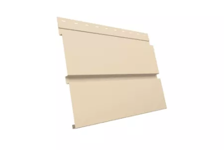 Квадро брус 0,5 Satin с пленкой RAL 1015 светлая слоновая кость