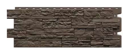 Фасадная панель АЛТАЙ, шоколад