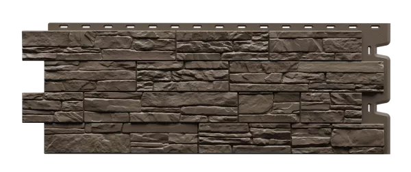 Фасадная панель АЛТАЙ, шоколад