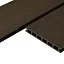Террасная доска CM Decking Natur WIDE, WENGE (Венге) 3000х190х25 мм