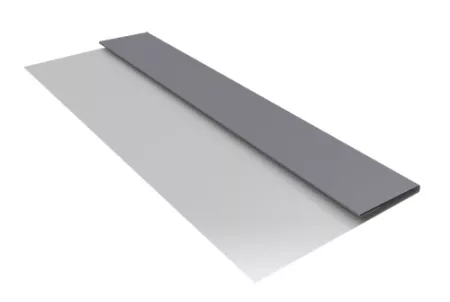 Планка стартовая БХ new 0,5 Satin с пленкой RAL 7004 сигнальный серый