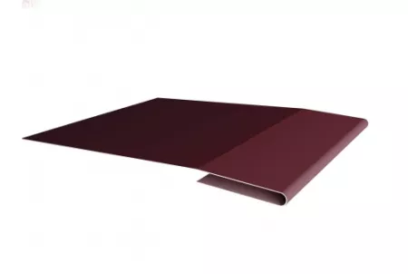 Планка начальная 0,5 Satin с пленкой RAL 3005 красное вино