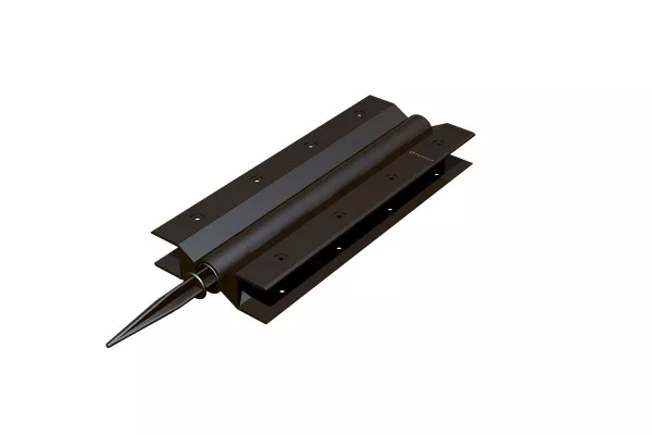 Шарнир для клумбы Holzhof 30*300мм, пластик коричневый