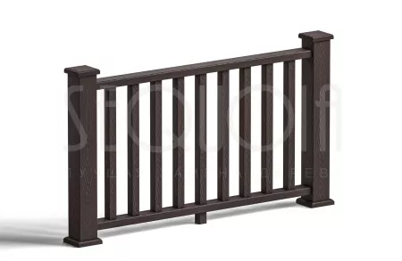 Комплект ограждения SEQUOIA «Рагланг»,black