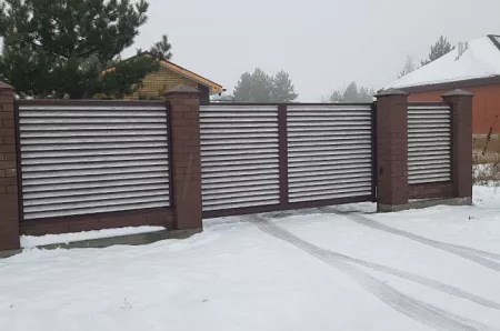 Забор жалюзи «Rodeo», покрытие полиэстер