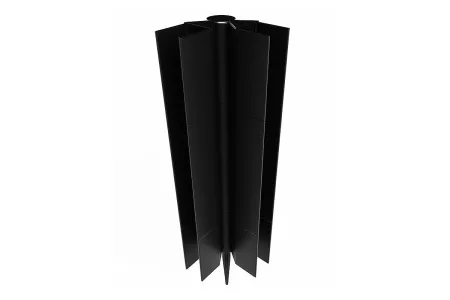 Шарнир для клумбы Holzhof 30*300мм, пластик черный