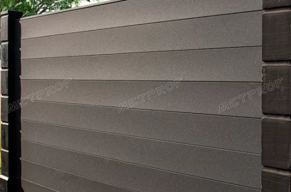 Забор жалюзи «Derby Max», покрытие neomatt