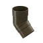Колено 45˚  PREMIUM, каштан