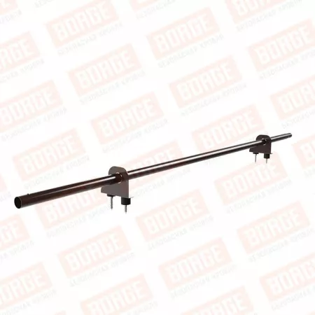 Снегозадержатель однотрубчатый NewLine, D-25мм, 1,5м, для металлочерепицы, коричневый шоколад (RAL 8017)