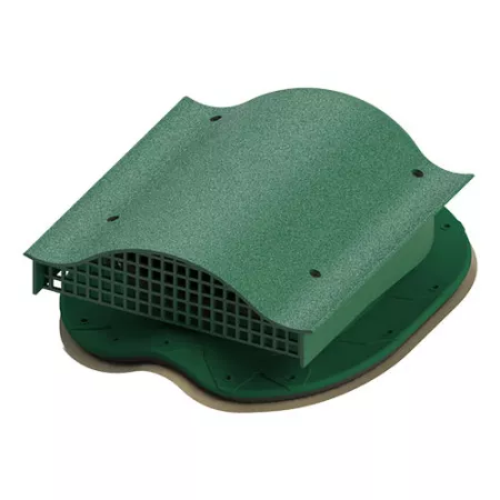 Аэратор кровельный TP-88/S | Кровельный вентиль для кровли из металлочерепицы «Монтеррей» коричневый