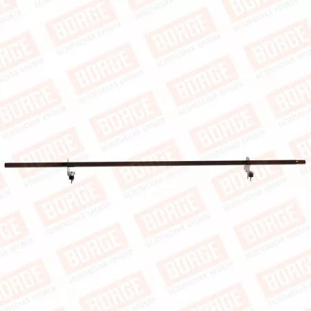 Снегозадержатель однотрубчатый NewLine, D-25мм, 1,5м, для металлочерепицы, коричневый шоколад (RAL 8017)