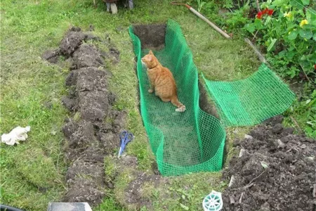 Сетка от кротов для грядок 1х10 м (10 кв.м.)