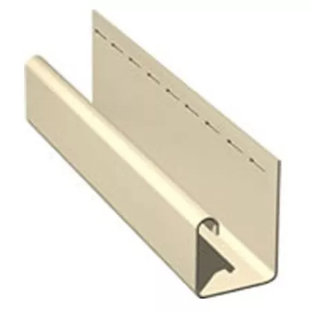 БЕЛЫЙ J-профиль к сайдингу (3,05 м) 50шт/уп TECOS