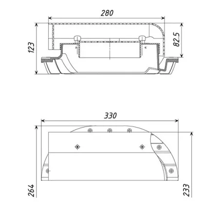 Аэратор кровельный TP-88/N | Кровельный вентиль для кровли из профнастила НС-35 красный