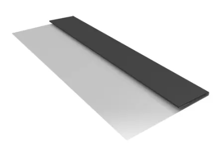 Планка стартовая БХ new 0,5 Satin с пленкой RAL 7016 антрацитово-серый