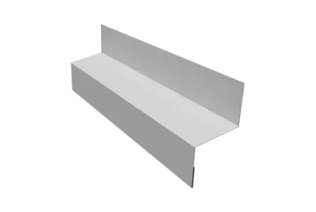 Отлив межэтажный 35 0,45 PE-Double с пленкой RAL RAL 9003 сигнальный белый