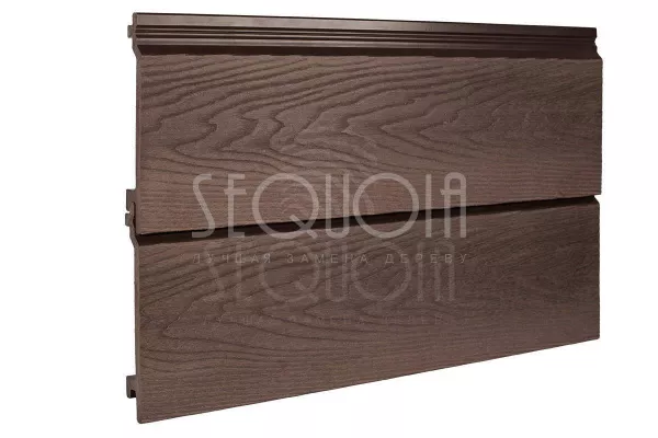 Доска фасадная SEQUOIA Evolution 3D WOOD BROWN 3000 мм