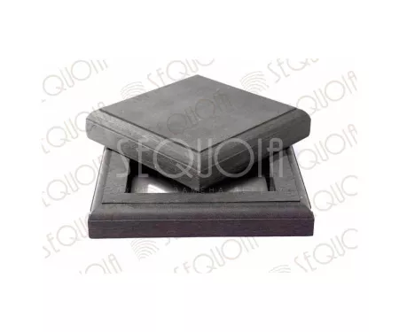 Комплект крышка\юбка для столба SEQUOIA GRAY