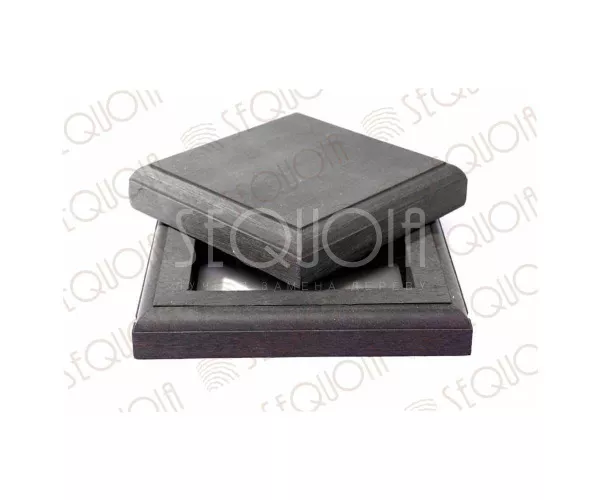 Комплект крышка\юбка для столба SEQUOIA GRAY