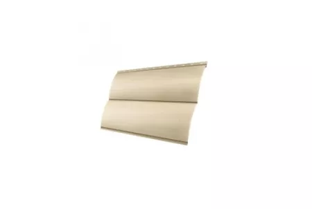 Сталь Блок-хаус 0,390 0,5 Satin RAL 1015 светлая слоновая кость