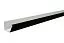 Желоб прямоугольный Vortex Matt 127мм 3м RAL 9005 черный