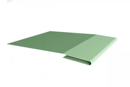 Планка начальная 0,45 PE с пленкой RAL 6019 бело-зеленый