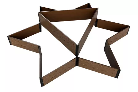 Шарнир для клумбы Holzhof 30*225мм, пластик коричневый