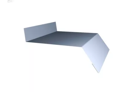 Отлив простой 50 0,5 Satin с пленкой RAL 7016 антрацитово-серый