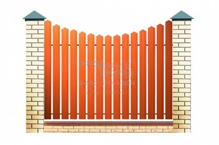 Штакетник (металлический), покрытие полиэстер