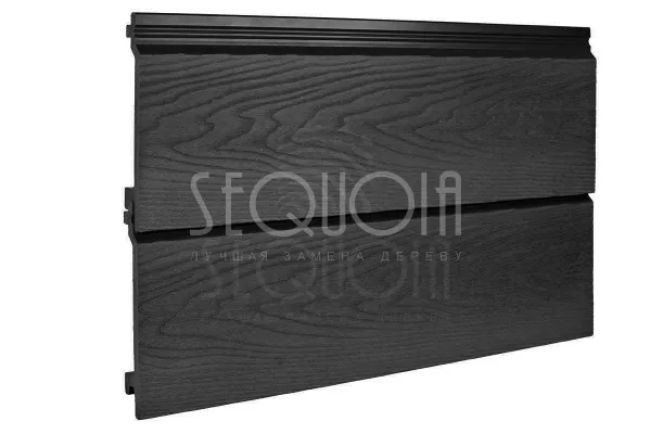 Доска фасадная SEQUOIA Evolution 3D WOOD BLACK 3000 мм