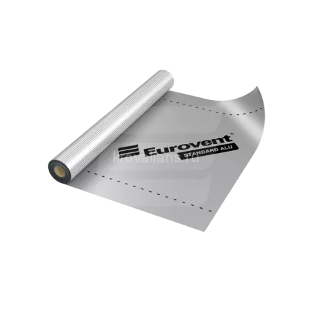 Eurovent (Евровент) STANDARD 130 ALU Пароизоляция 130 г/м2 75 м2 (1,5х50м)