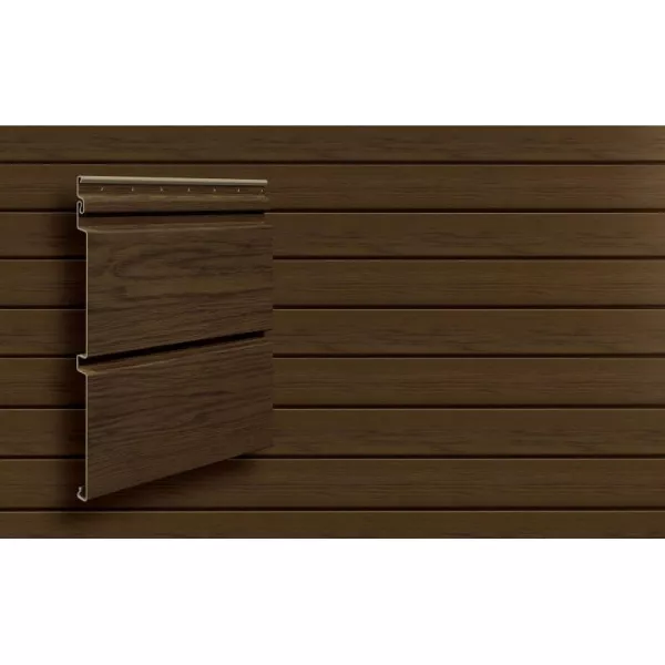 Виниловый сайдинг VOX System MAX-3 Брус SXP-05, Орех