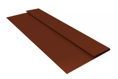 Планка стартовая БХ new 0,5 Velur RAL 3009 оксидно-красный