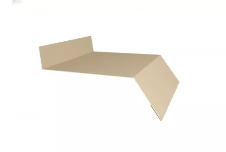 Отлив простой 50 0,45 PE с пленкой RAL 1015 светлая слоновая кость