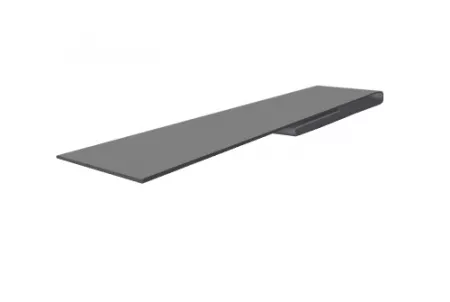 Планка финишная 46х25 0,45 PE с пленкой RAL 7004 сигнальный серый