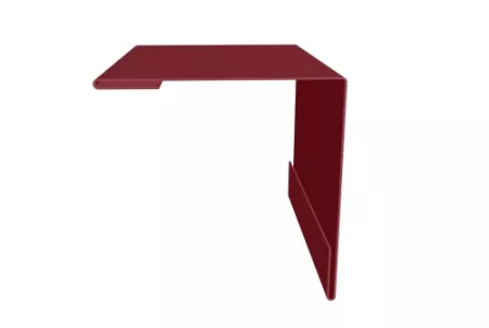Угол внешний 30х30 0,45 Drap RAL 3005 красное вино