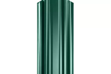 3D штакетник фигурный металлический, покрытие rooftop бархат