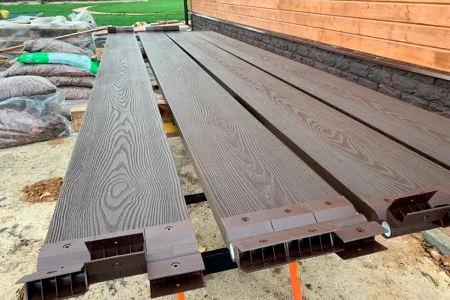 Доска грядочная NauticPrime 450*35*2950мм, венге