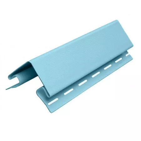 ГОЛУБОЙ J-профиль к сайдингу (3,05 м) 20шт/уп