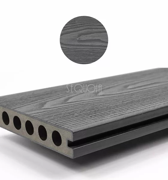 Доска террасная SEQUOIA Premium co-extrusion SILVER GRAY 143x23x3000мм